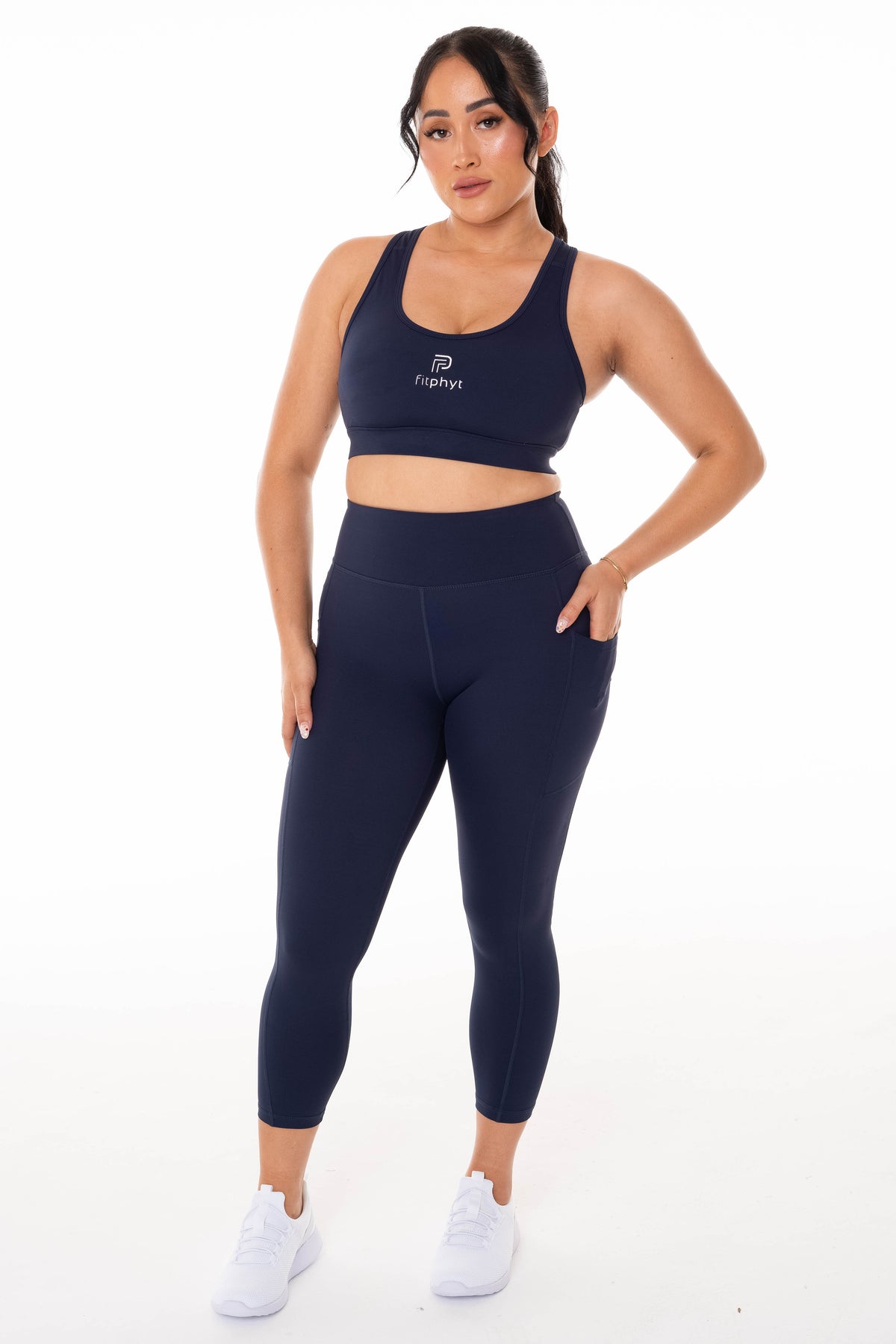 Total Support Midnight Navy Sports Bra