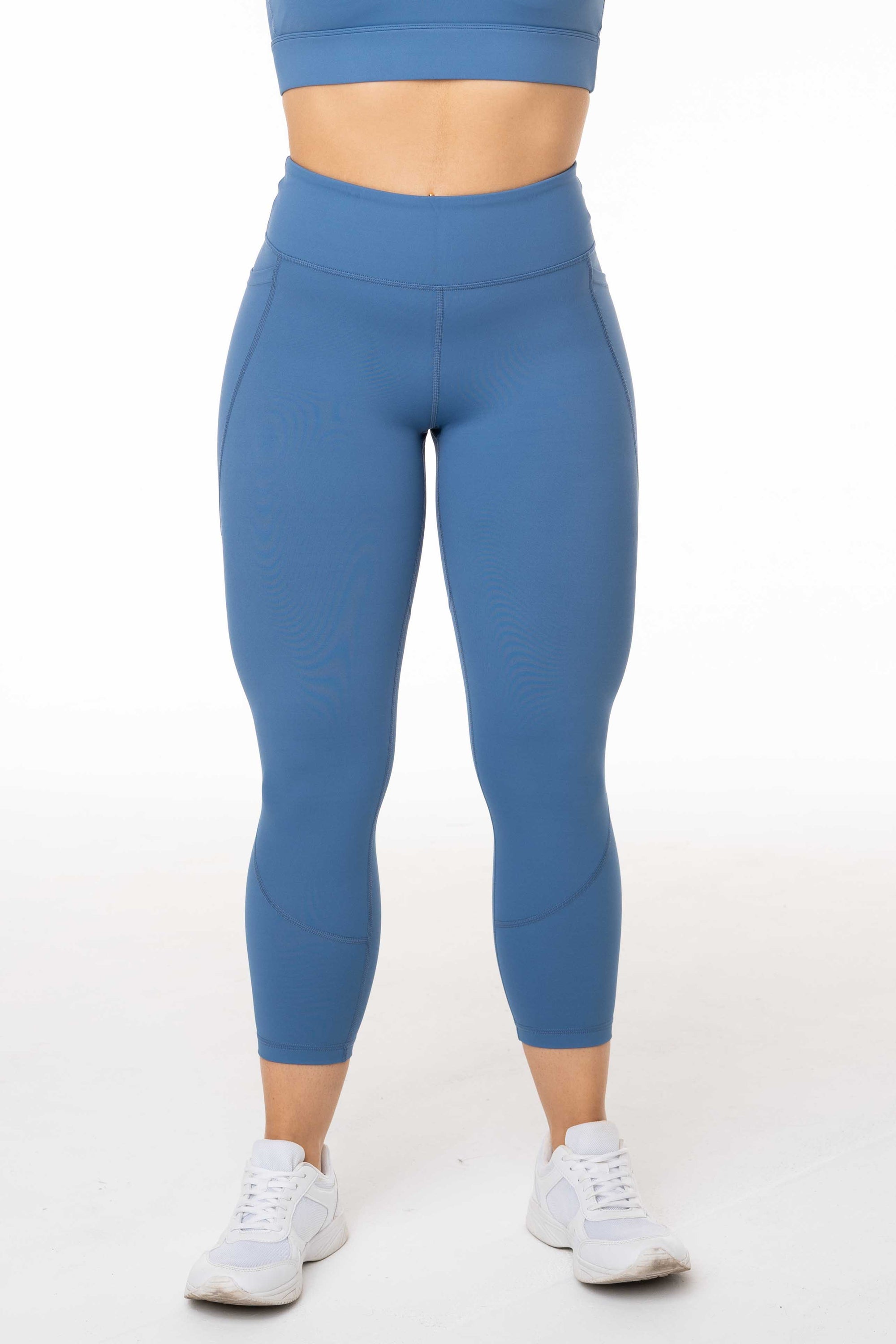 Accelerate Queen Blue Pocket 7/8 Leggings