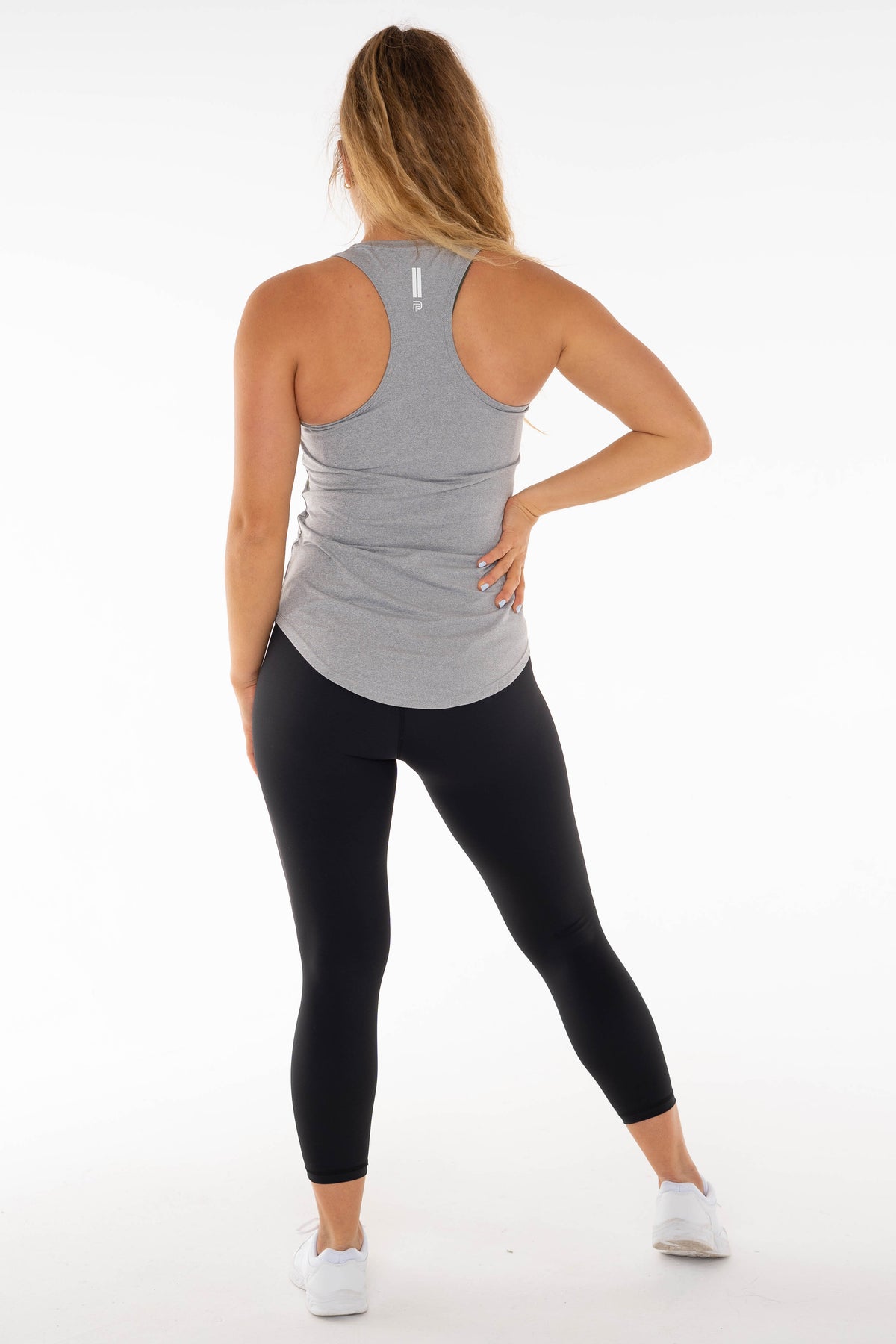 Momentum Grey Melange Tank Top