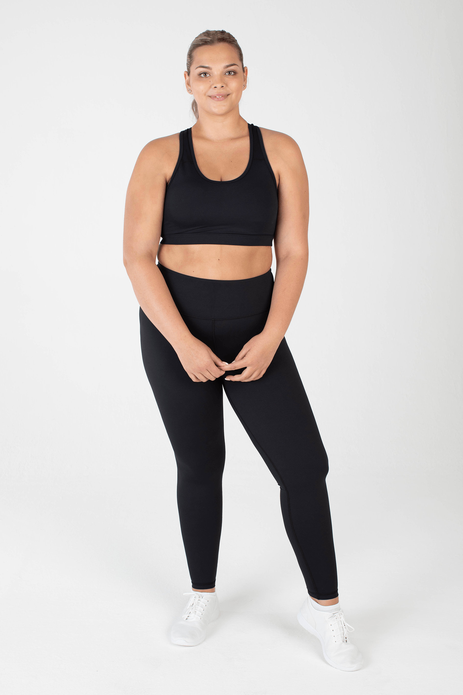 Sculpt Black High Waisted Full Length Leggings