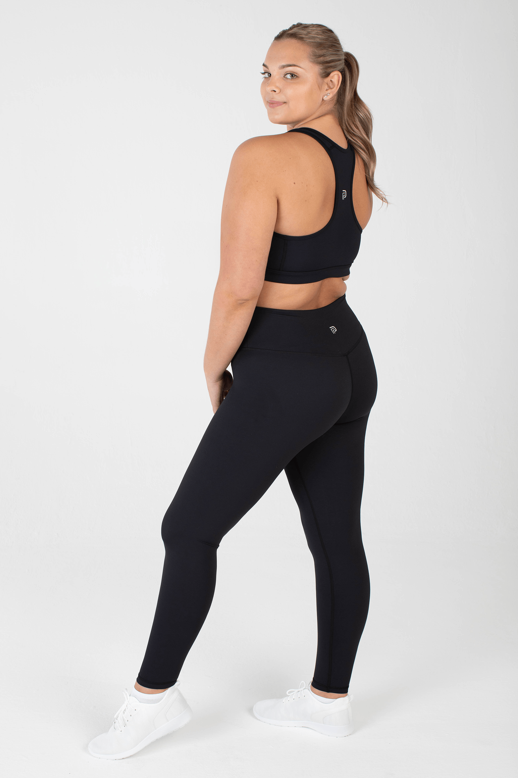 Sculpt Black High Waisted Full Length Leggings